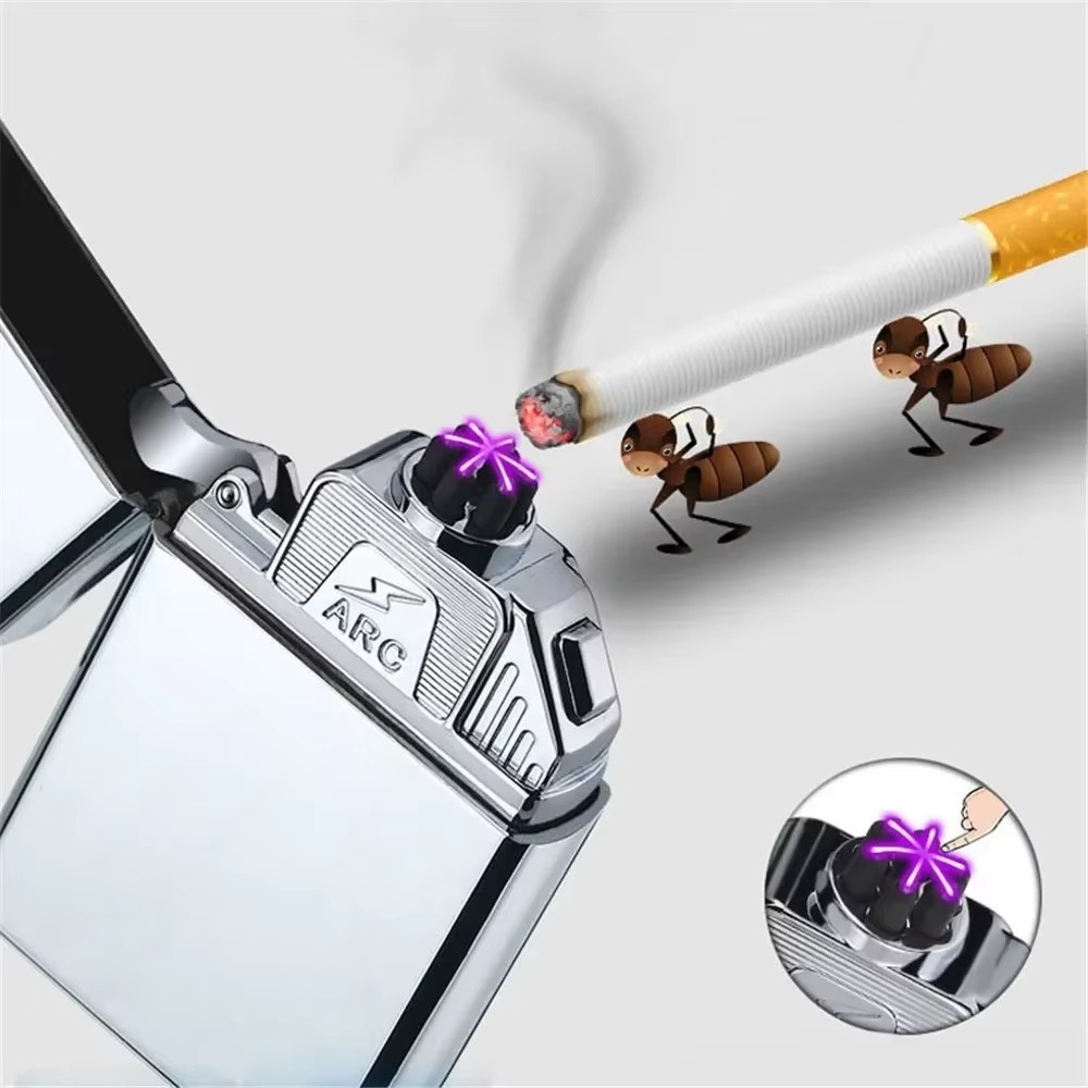 Electronics Gadgets To Gift - Briquet électronique à six arcs, coupe-vent,