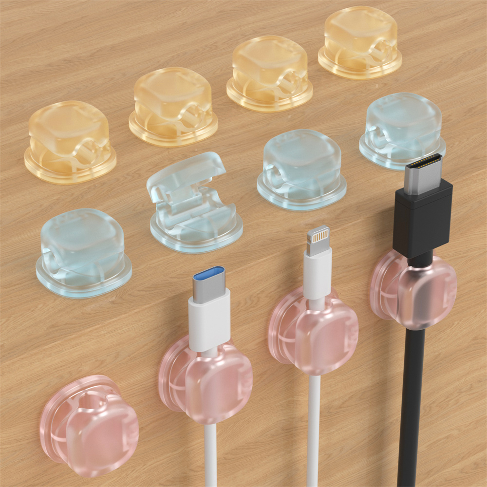 Magnetic Charging Cable - Organisateur de câbles magnétique transparent 3