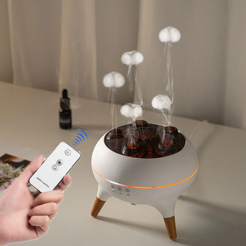 Electronics Gadgets For Home - Humidificateur d'air dynamique méduse, diffuseur d'huile