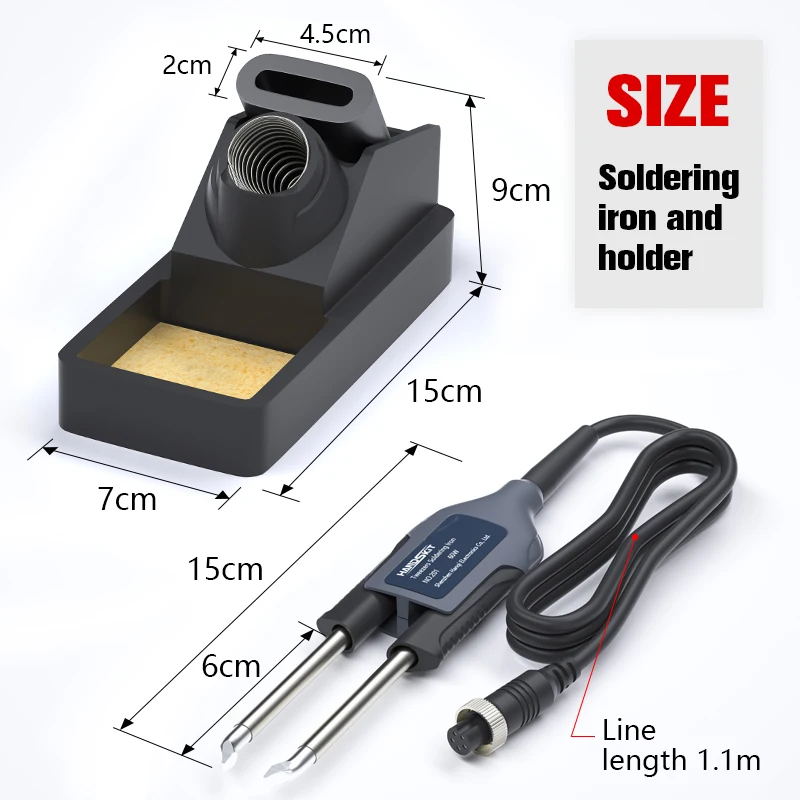 Useful Electronic Gadgets - Station de soudage T12, pincettes, poignée
