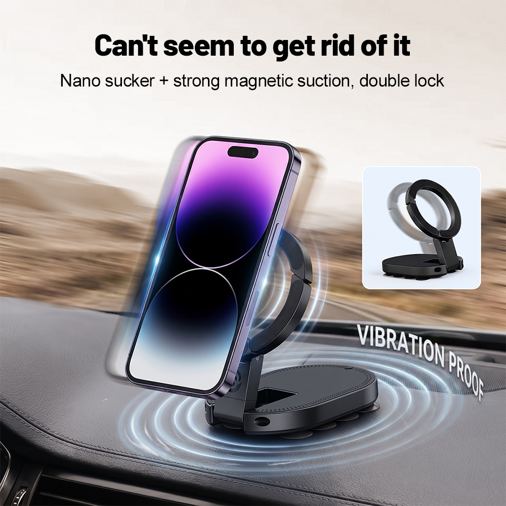 Magnetic Charging Cable - 360 ° Support de téléphone magnétique