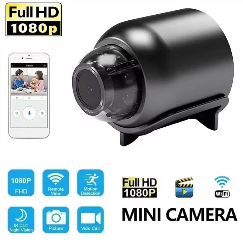 Compact Camera Mirrorless - Mini caméra 1080P HD, vision nocturne