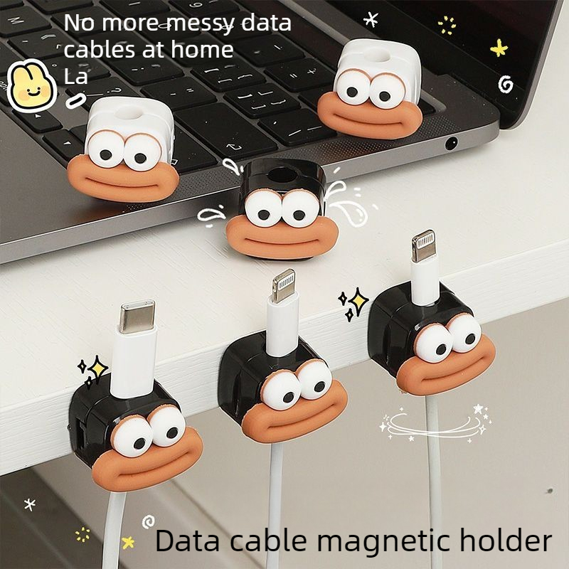 Magnetic Charging Cable - 1/5/10 pièces Clips magnétiques pour câbles,