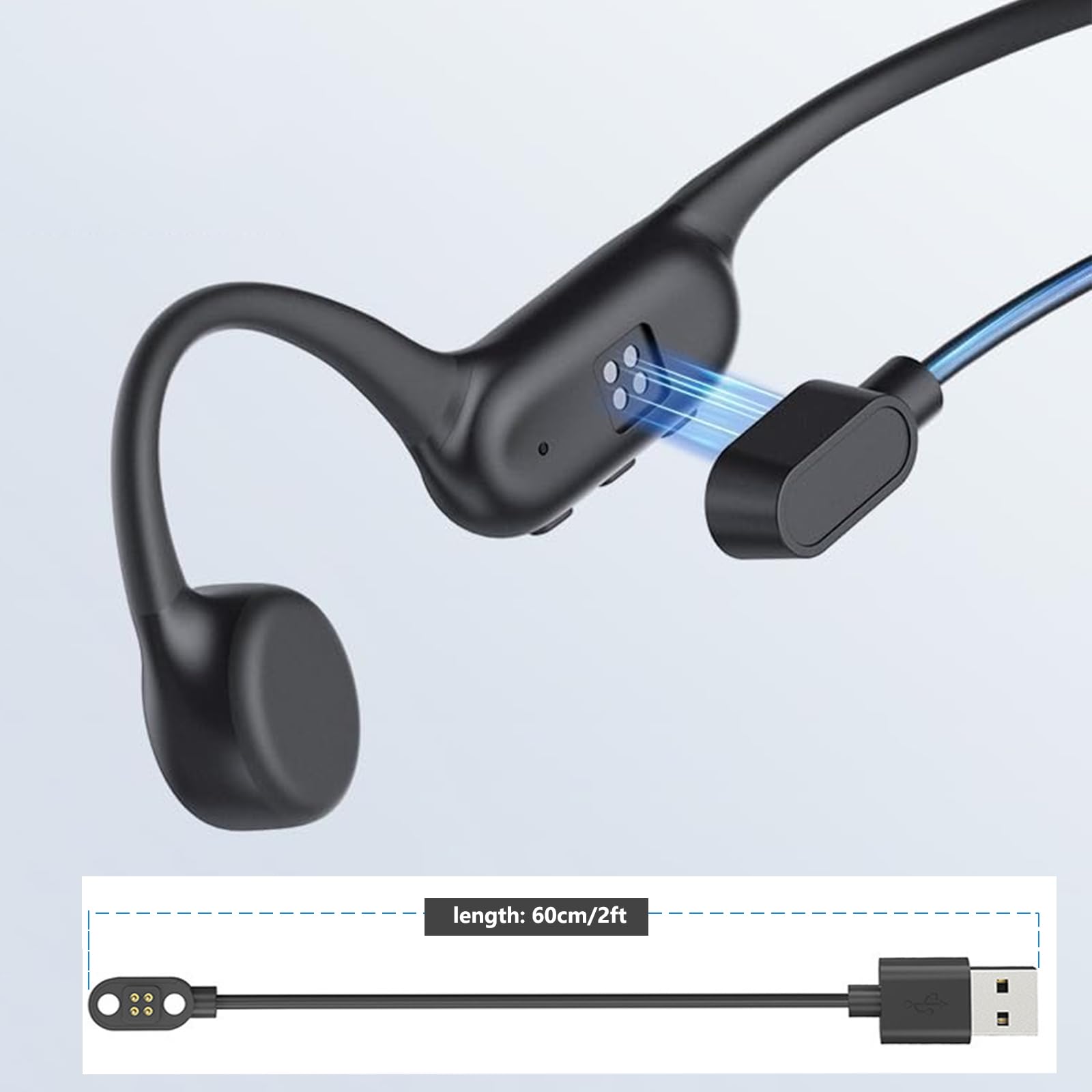 Écouteurs à conduction osseuse - Magnetic Charging Cable avis et prix