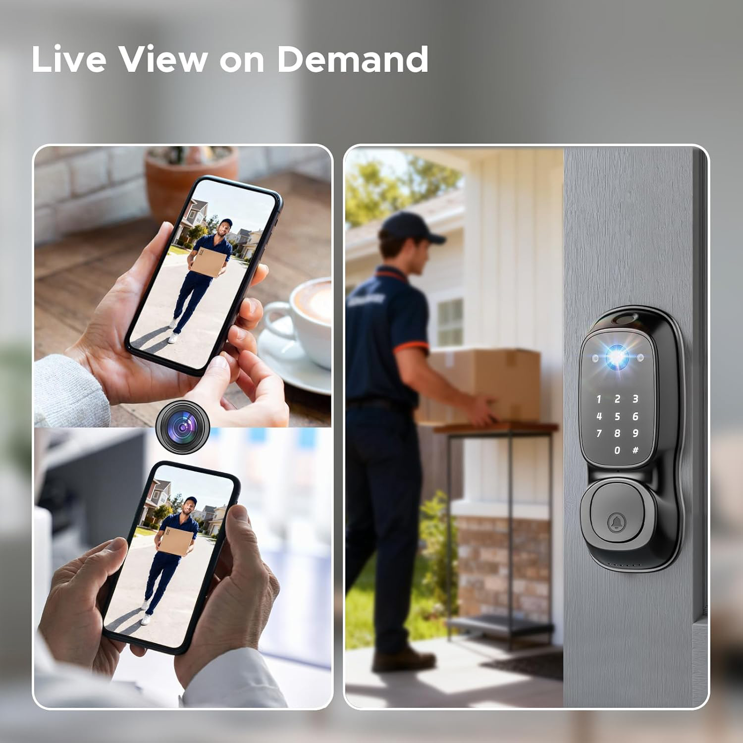 Serrure de porte intelligente  - Electronics & Tech Gadgets avis et prix