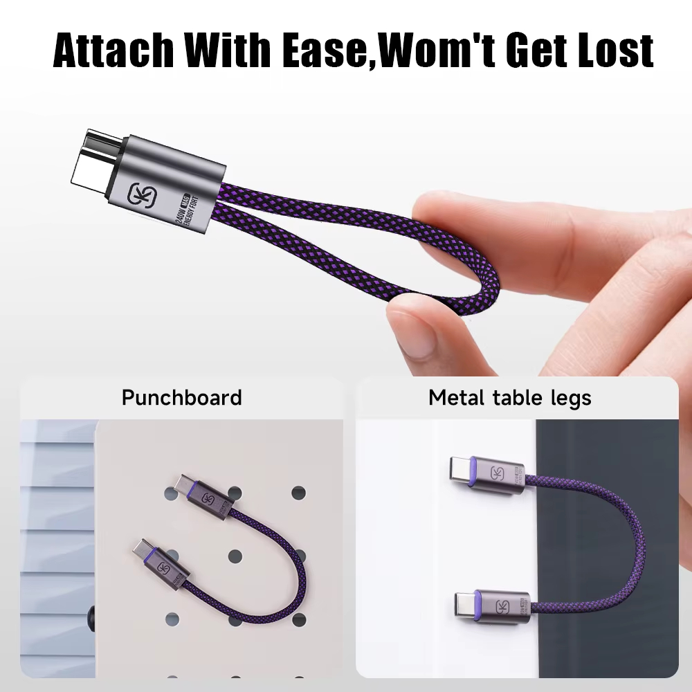 Câble magnétique court 240W 0, - Magnetic Charging Cable avis et prix