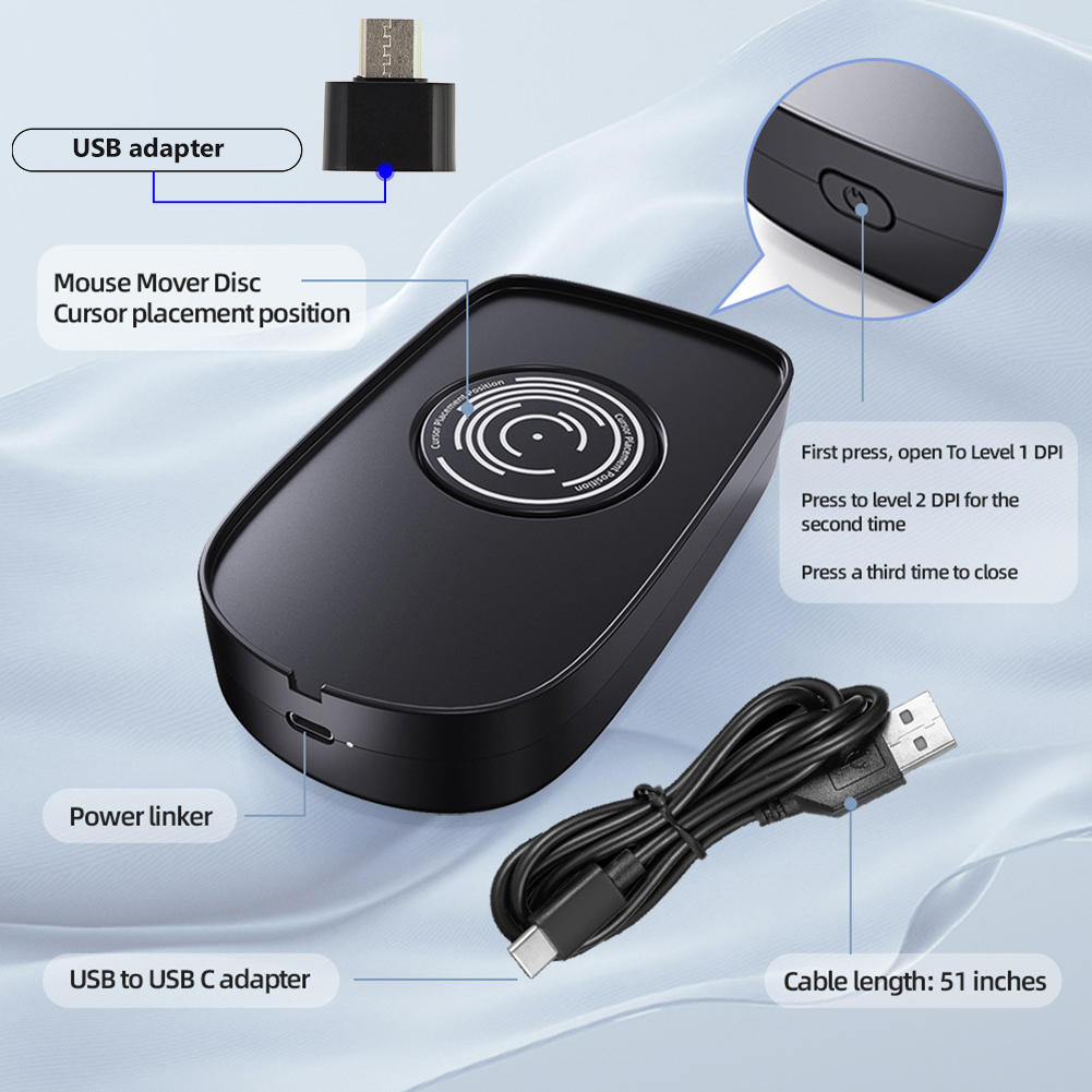 Jiggler de souris USB à mouvem - Auto Mouse Mover avis et prix