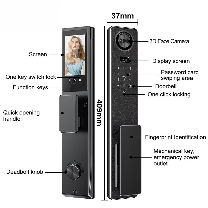 Serrure de porte intelligente  - Electronics & Tech Gadgets avis et prix