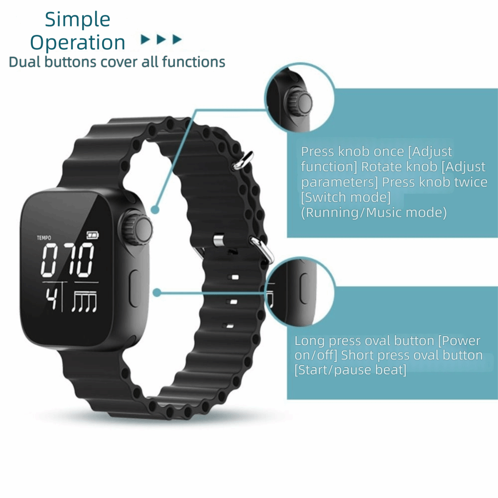 Montre métronome vibrante régl - Magnetic Charging Cable avis et prix