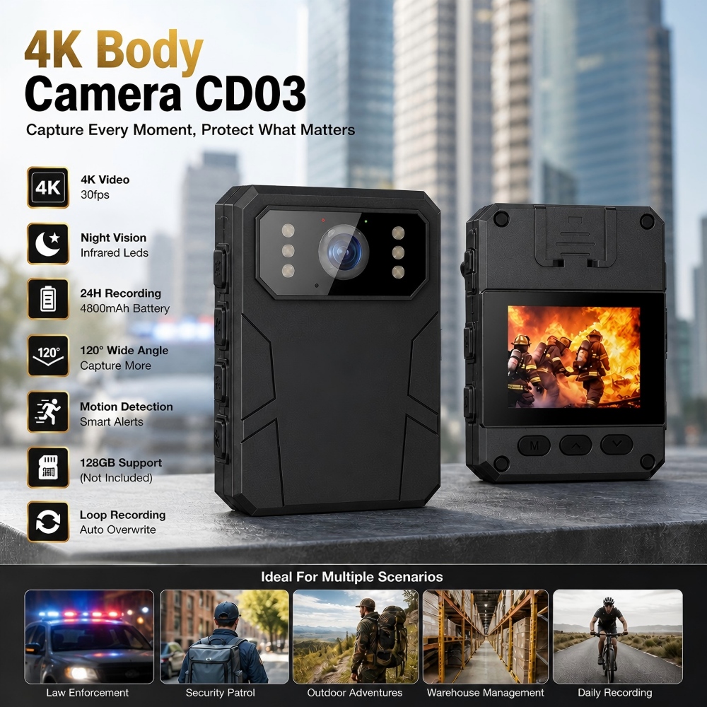 Caméra corporelle de police 10 - Compact Camera Mirrorless avis et prix