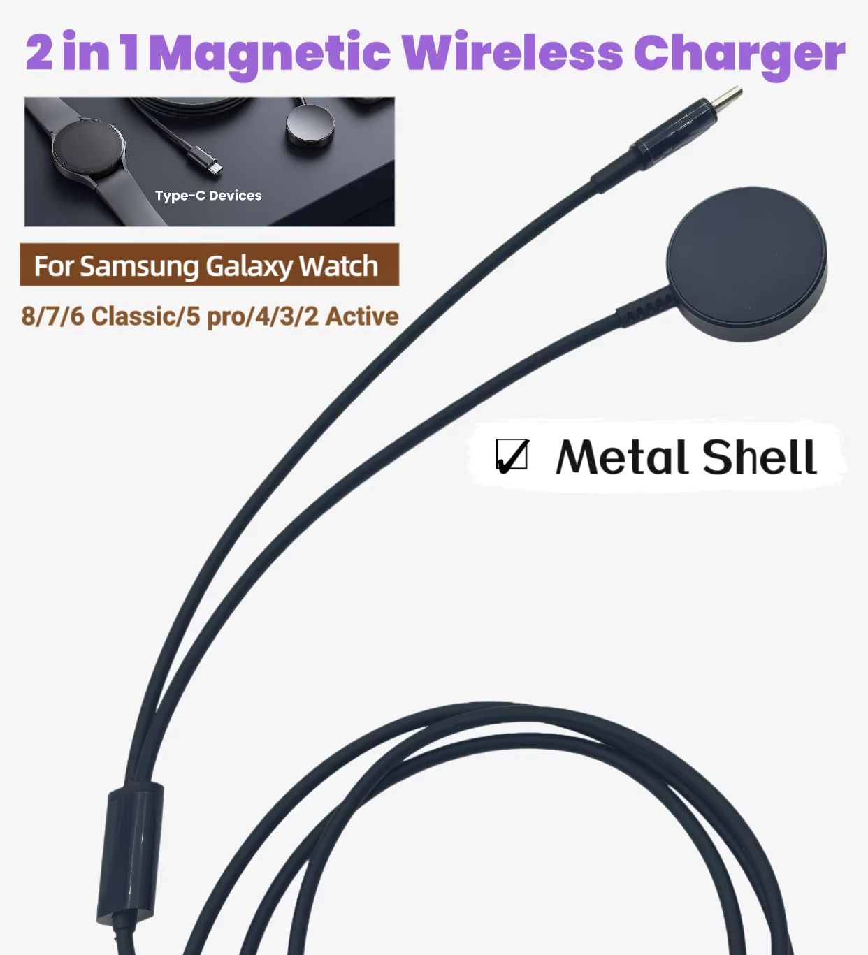 Câble de charge magnétique san - Magnetic Charging Cable avis et prix