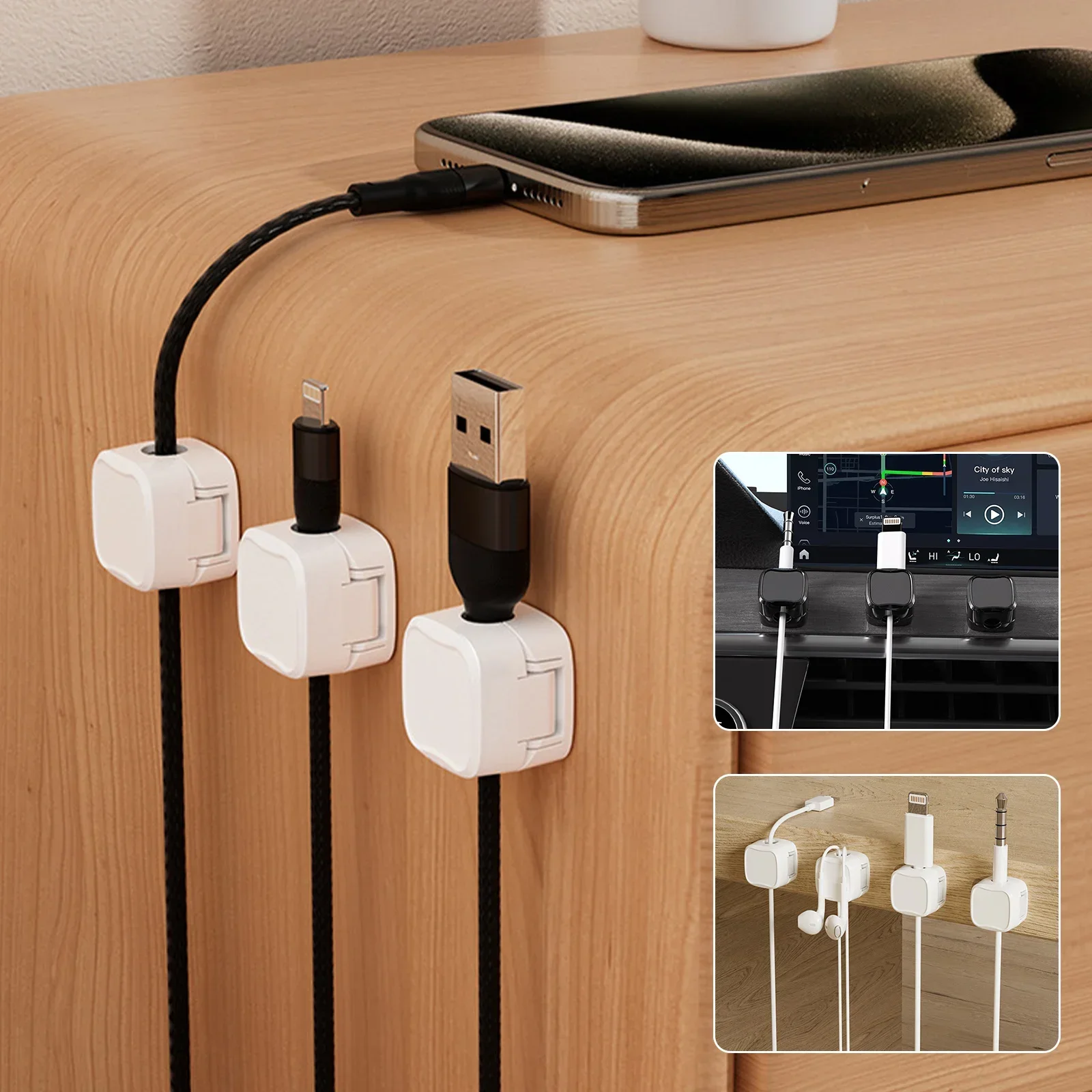 Clips d'organisateur de câbles - Magnetic Charging Cable avis et prix