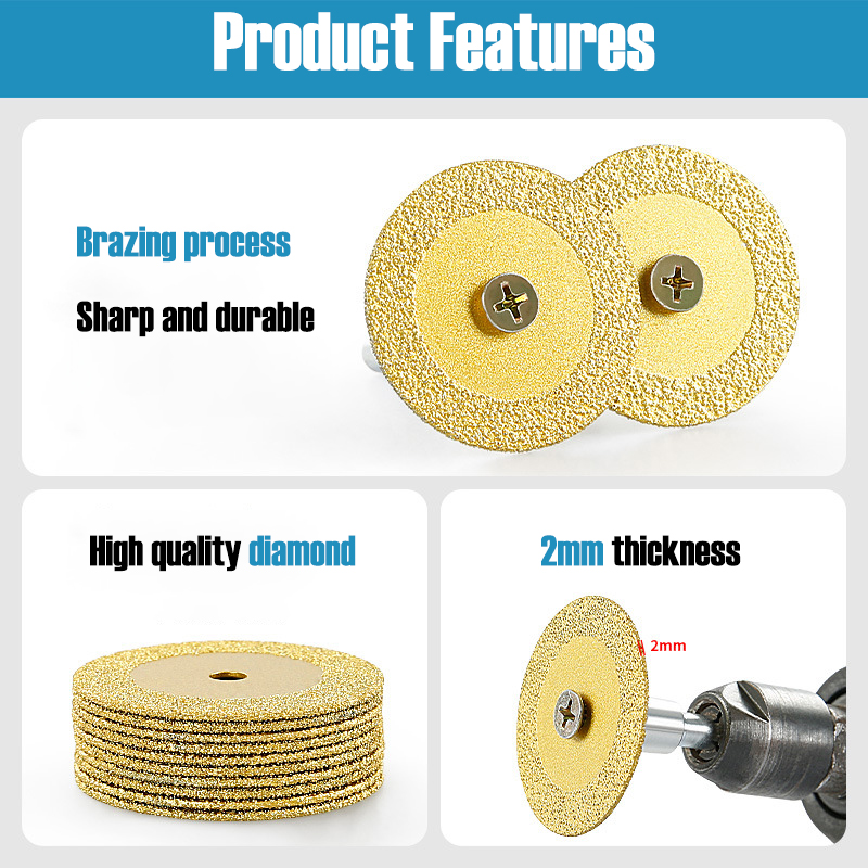 Lame de scie diamantée brasée  - Electric Gadget avis et prix