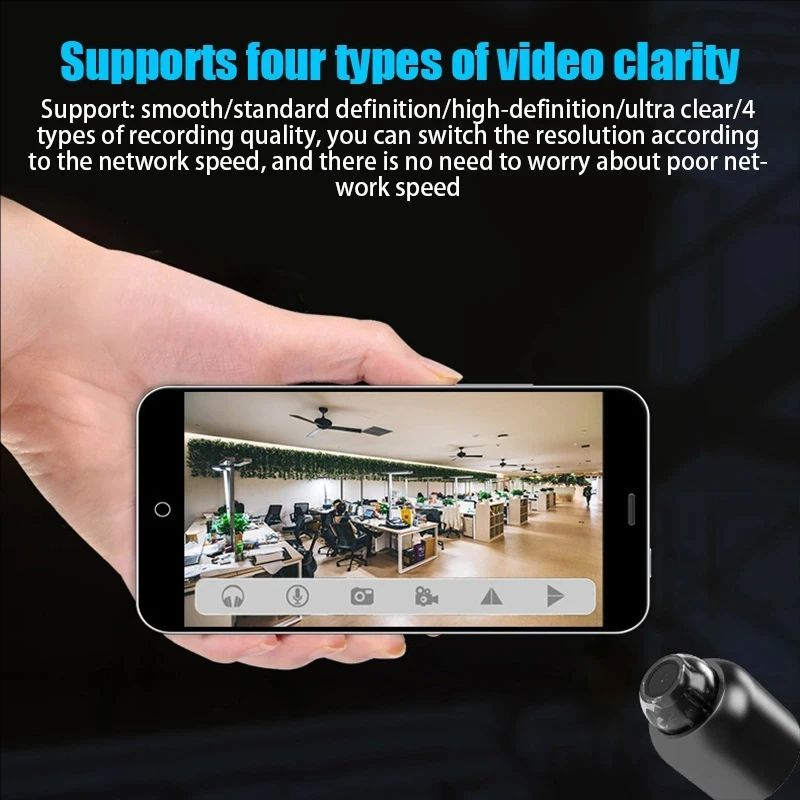 Mini caméra HD 1080P WiFi sans - Compact Camera Mirrorless avis et prix