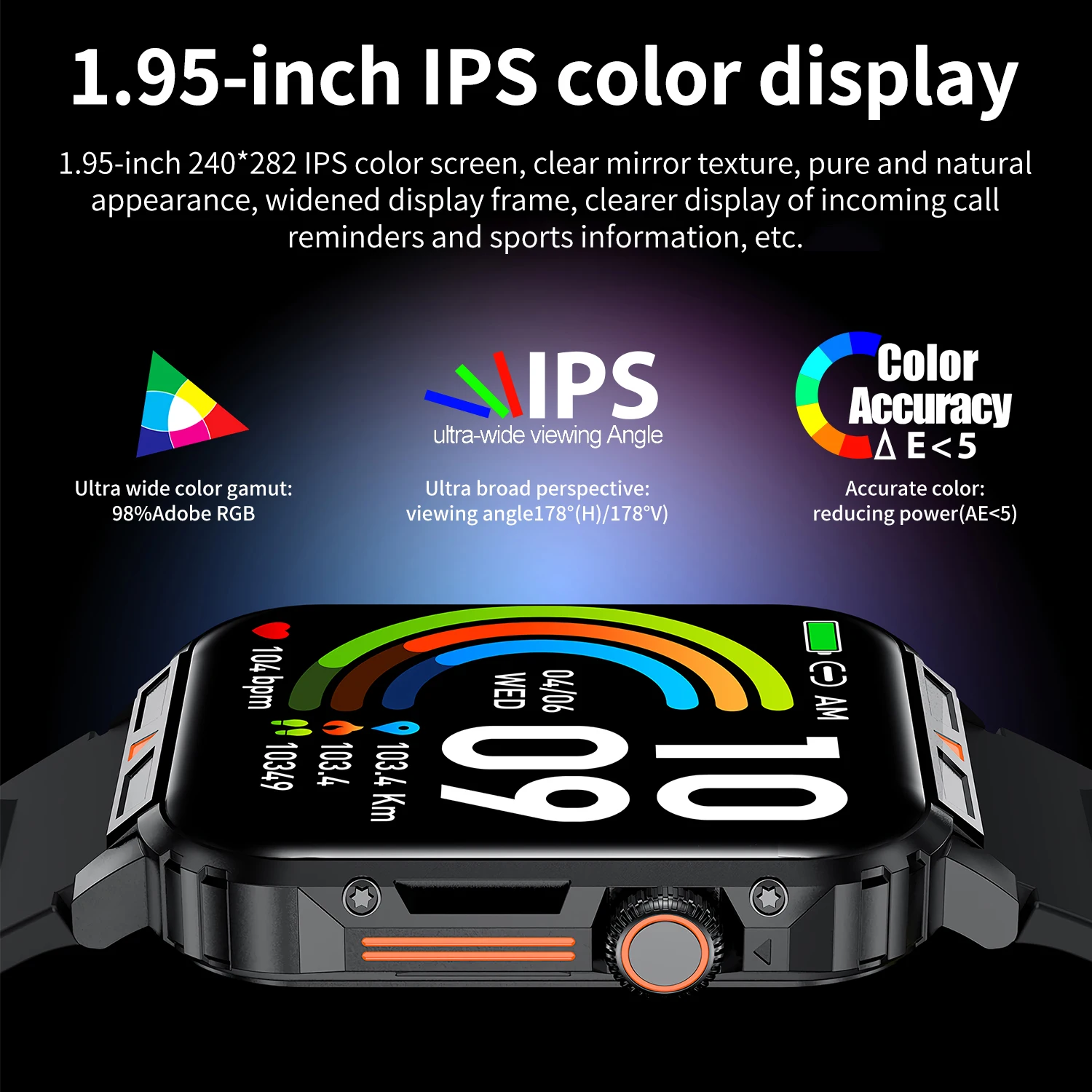 Montre connectée militaire de  - Electronics Gadgets For Home avis et prix