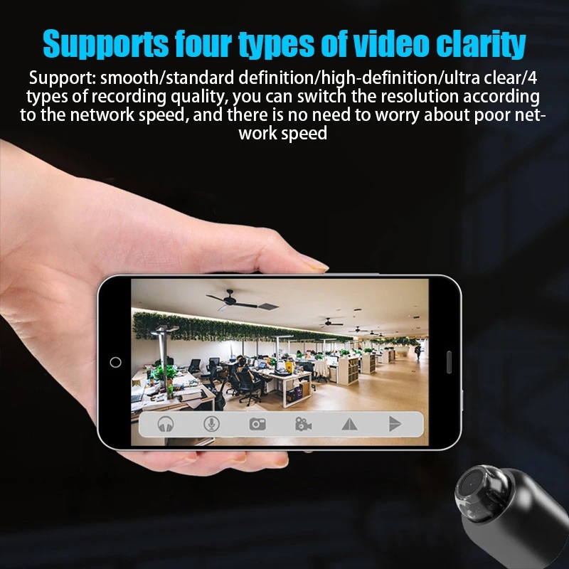 Mini caméra HD 1080P WiFi sans - Compact Camera Mirrorless avis et prix