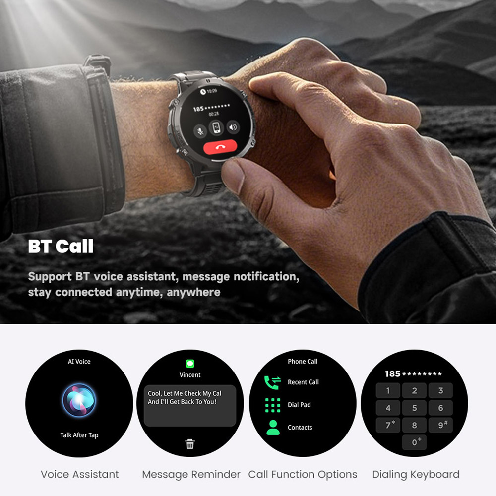 Montre connectée militaire pou - Electronics Gadgets For Home avis et prix